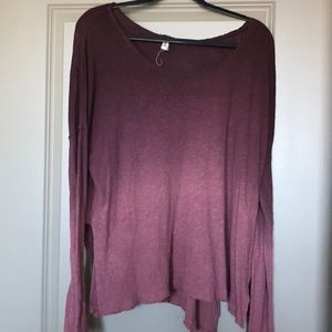 Free People Oversized Blouse